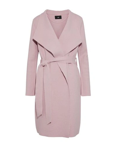 Line Coats In Pink