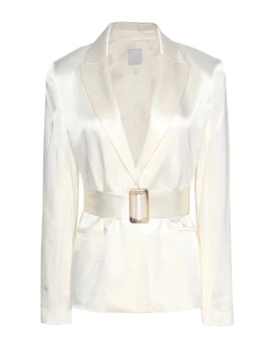 8 By Yoox Suit Jackets In Ivory