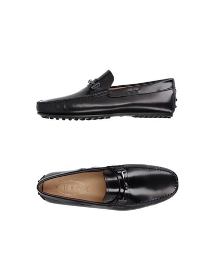 Tod's Loafers In Black