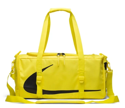 Pre-owned Off-white X Nike Duffle/waist Bag Combo Opti Yellow