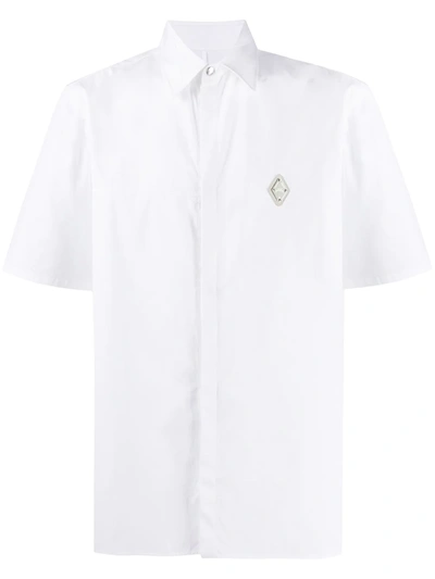 A-cold-wall* A-cold-wall Rhombus Badge Shirt In White