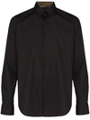 Fendi Faded Ff Shirt In Black