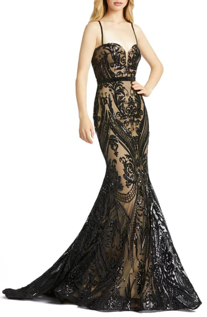 mac duggal mermaid gown