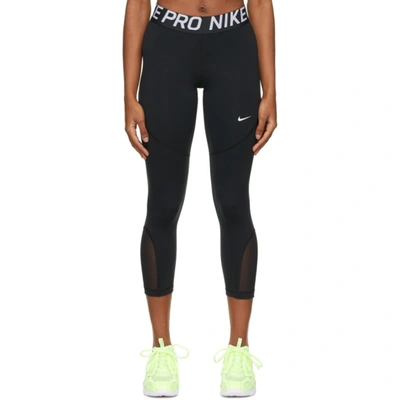 Nike Np 365 Tight Crop In Black