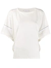 Fabiana Filippi Oversized Short-sleeve T-shirt In White