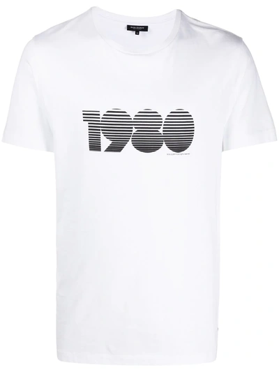 Ron Dorff '1980' Print T-shirt In White