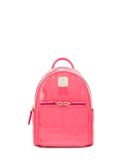 Mcm Stark Bebe Boo Backpack In Pink