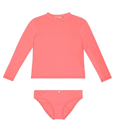 Bonpoint Blum Bikini Set In Pink