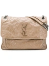 Saint Laurent Medium Niki Shoulder Bag In Neutrals