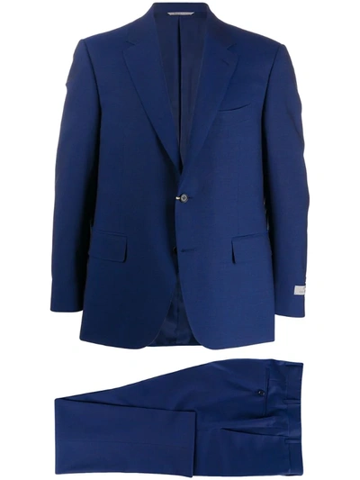 Canali Two Piece Suit In Blue