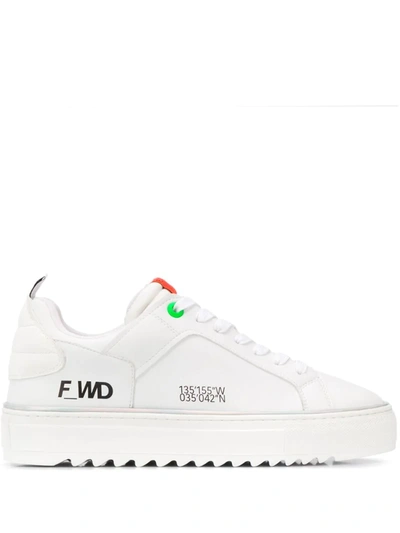 F_wd Econappa Platform Trainers In White