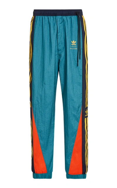 Bed J.w. Ford Paneled Nylon Track Pants In Blue