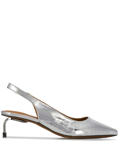 Clergerie Maelle Pumps In Silver