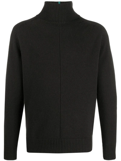 Paul Smith Turtleneck Jumper In Brown