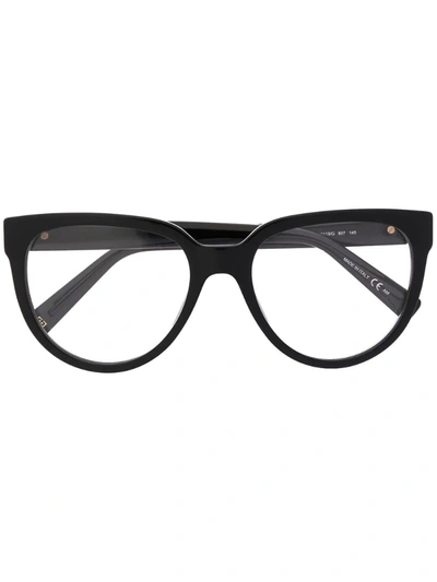 Givenchy Cat Eye Glasses In Black