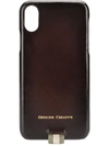 Officine Creative Iphonex Cover In Brown
