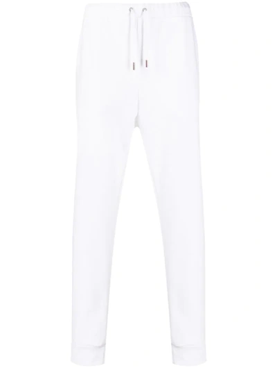Fendi Cotton-blend Track Trousers In White