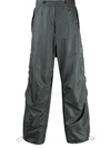 Random Identities Waterproof Technical Trousers In Grey