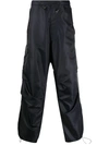 Random Identities Waterproof Technical Trousers In Blue