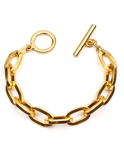 Ben-amun Oval-link Chain Bracelet In Gold