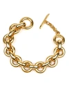 Ben-amun Round-link Chain Bracelet In Gold