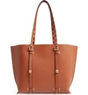 Rag & Bone Field Leather Shoulder Tote Bag In Brown