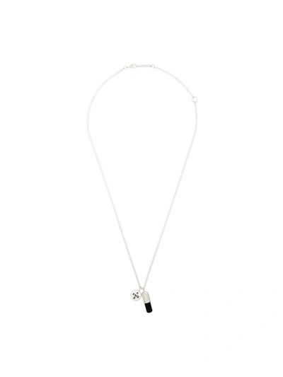 Ambush Pill-charm Sterling-silver Necklace