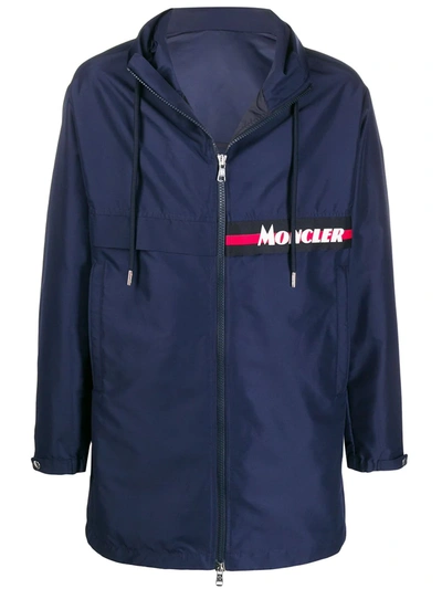 Moncler Mens Ildut Jacket In Dark Blue, Brand Size 3 (large)