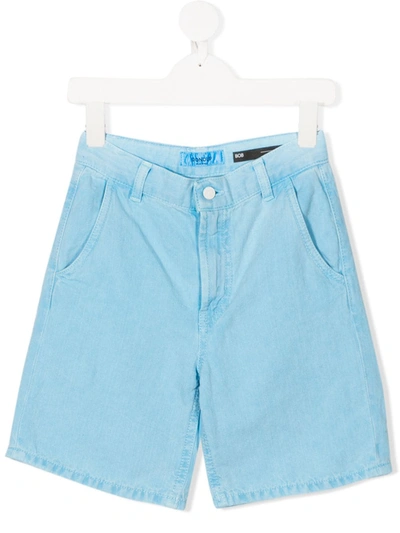Dondup Teen Denim Shorts In Blue