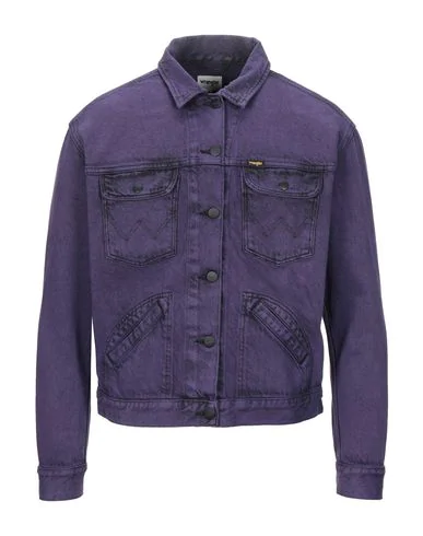 wrangler purple denim jacket