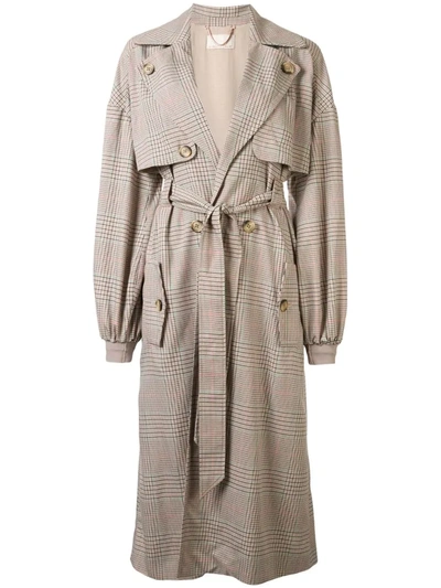 Ginger & Smart Imperial Belted Trench Coat In Brown