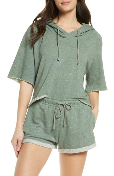 Honeydew Intimates Mornin Gear Cutoff Hoodie In Fuji