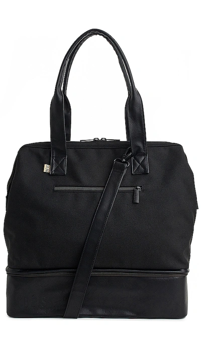 Beis The Mini Convertible Weekend Travel Bag In Black