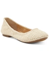 Lucky Brand Women's Emmie Ballet Flats Women's Shoes In Light Stone