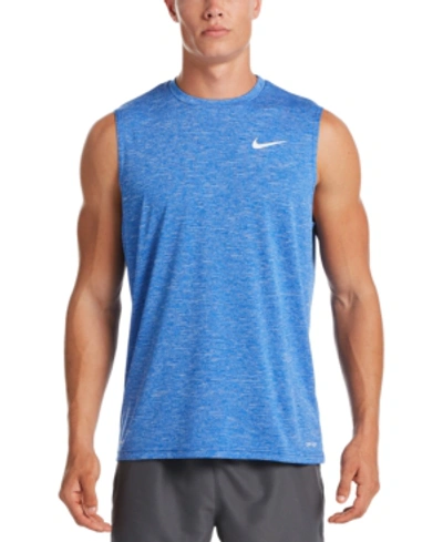 Nike Men's Hydroguard Swim Shirt In Game Royal