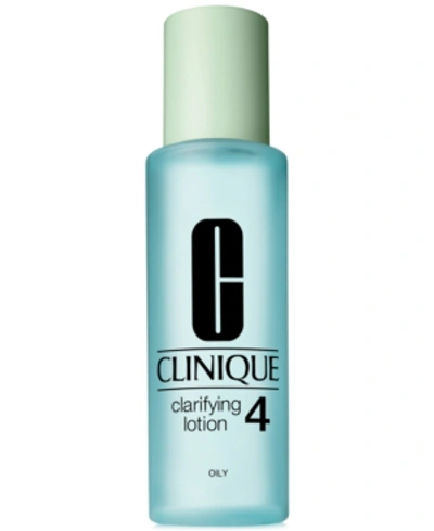 Clinique Choose A Free Full Size Clarifying Lotion With Any  Foundation Purchase! In Clarifying Lotion - Skin Type 4