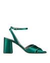 Gianna Meliani Sandals In Green