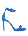 Gianna Meliani Sandals In Bright Blue