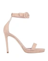 Gianna Meliani Sandals In Pale Pink