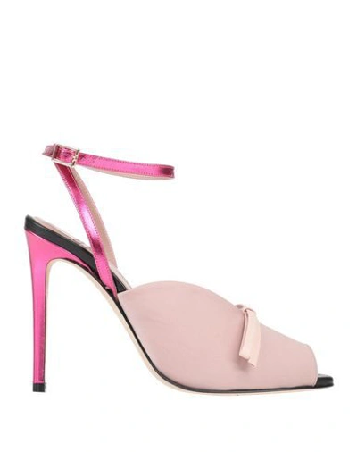 Gianna Meliani Sandals In Pale Pink