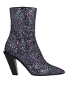 A.f.vandevorst Ankle Boots In Light Purple