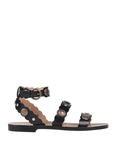 Sandro Sandals In Black