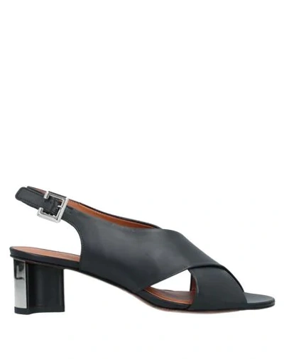 Clergerie Sandals In Black