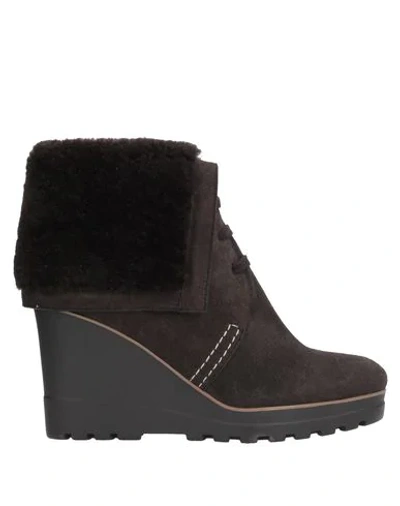 See By Chloé Ankle Boots In Brown