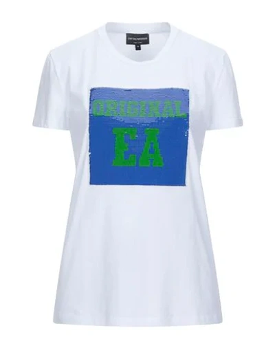 Emporio Armani T-shirts In White