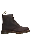 Dr. Martens' Ankle Boots In Brown