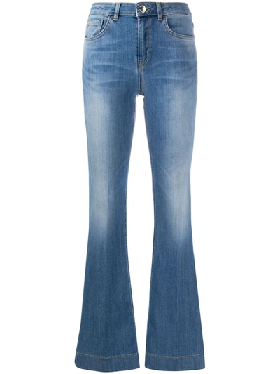 Pinko Flora Flared Jeans In Blue