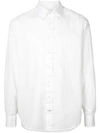 Gitman Vintage Seersucker Long Sleeve Shirt In White