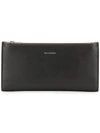 Acne Studios Logo Detail Magnetic Flap Wallet In Bifold Continental Wallet