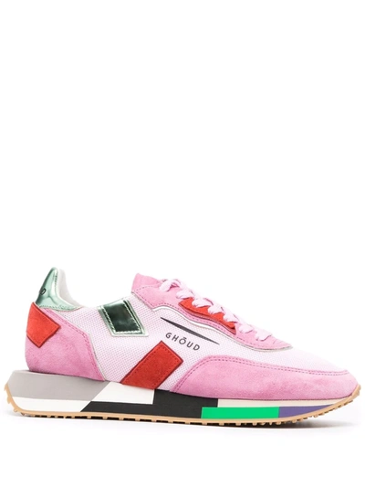 Ghoud Rush Sneakers In Rose-pink Tech/synthetic